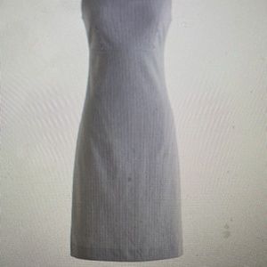 J.Crew sheath dress in stretch seersucker